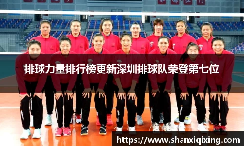 排球力量排行榜更新深圳排球队荣登第七位